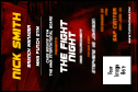 MMA The Fight Night Economy Event Badge with logo upload and killer background.