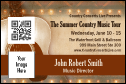 Natural Riffs Economy Event Badge with unique QR coding and logo upload.