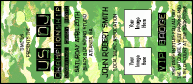 Upload 2 images into the Camouflage VIP Event Badge Large.