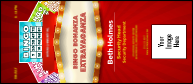 Bingo Bonanza Extravaganza VIP Event Badge Large with 1 logo upload spot.