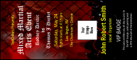 Mixed Martial Art VIP Event Badge Large