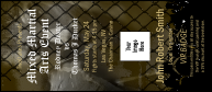 Mixed Martial Arts (Green) VIP Event Badge Large has 1 custom image upload and customizable text.