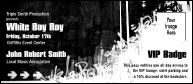 Hip Hop BW VIP Event Badge Large