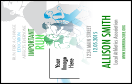 Run for a Cause (Blue-Green) VIP Event Badge Medium with energetic background illustration.