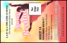 Dance Silhouette VIP Event Badge Medium with elegant design and customizable text.