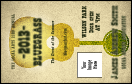 Banjo and Guitar VIP Event Badge Medium with logo upload.