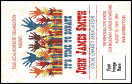 Fundraising Hands VIP Event Badge Medium. Customizable template with cheerful, colorful design and space to add event details. Prints on quality card stock.