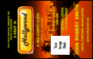 Hollywood Skyline VIP Event Badge Medium with one image upload