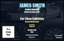 Car Show Speed Dial VIP Event Badge Medium with easy-to-customize text and 1 logo upload.