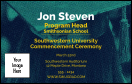 Graduation - Blue and Yellow VIP Event Badge Medium with 10 lines of text + 1 image upload.