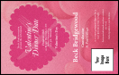 Valentine's Dinner Date VIP Event Badge Medium has matching lanyards available.