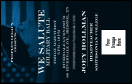 Military Ball - The Salute VIP Event Badge Medium