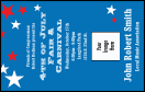 Red, White, and Blue Stars VIP Event Badge Medium