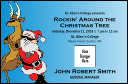 Cool Christmas VIP Event Badge Small