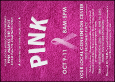 Breast Cancer Pink Ribbon Club Flyer