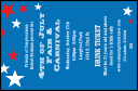 Red, White, and Blue Stars Drink Ticket