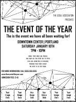 Upload 6 custom images to the All Purpose Geometric Black and White Image Flyer