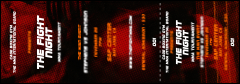 MMA The Fight Night Event Ticket with customizable text and detachable stubs.