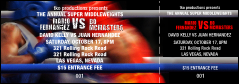 General Admission Ticket for a Boxing event