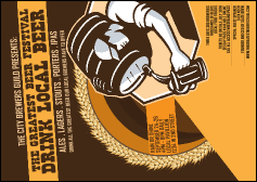Beer Festival Artisan Postcard Mailer