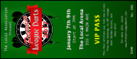 Premier League Darts 2017 VIP Pass with 17 customizable text lines.