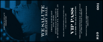 Military Ball - The Salute VIP Pass has space for voucher information and secure numbering.