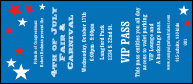 Red, White, and Blue Stars VIP Pass