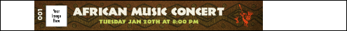 African Music Tyvek Pro Wristband with unique numbering and image upload