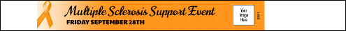 Orange Ribbon Tyvek Pro Wristband