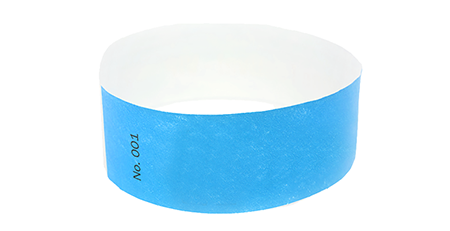 Standard Tyvek Wristband (blue)