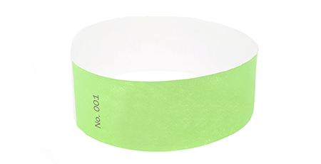 Standard Tyvek Wristbands (green)