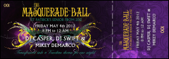 ticket event dance masquerade ball tickets templates ticketprinting recital