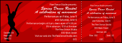 Dance Tickets | Dance Ticket Templates | TicketPrinting.com